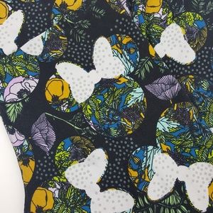 LuLaRoe Pants - LuLaRoe OS Legging RARE Disney Minnie Bow Floral LuLaRoe Pants - LuLaRoe OS Legging RARE Disney Minnie Bow Floral